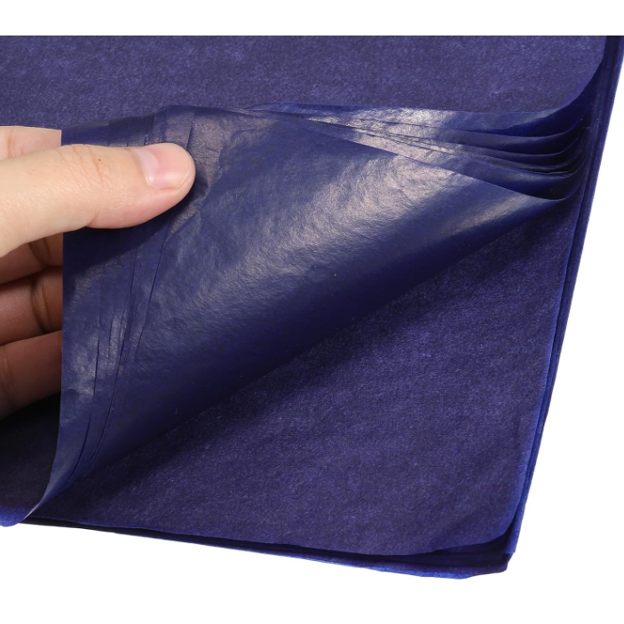 100 Papel Carbono Papel Copia Folha Azul 100 Folhas 21x31cm Papel Copiador