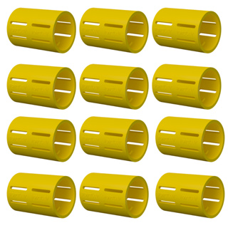 Pacote 50 unid Luva de Pressão para Conduite Eletroduto 20mm (1/2") Fortlev em Oferta na Shopee