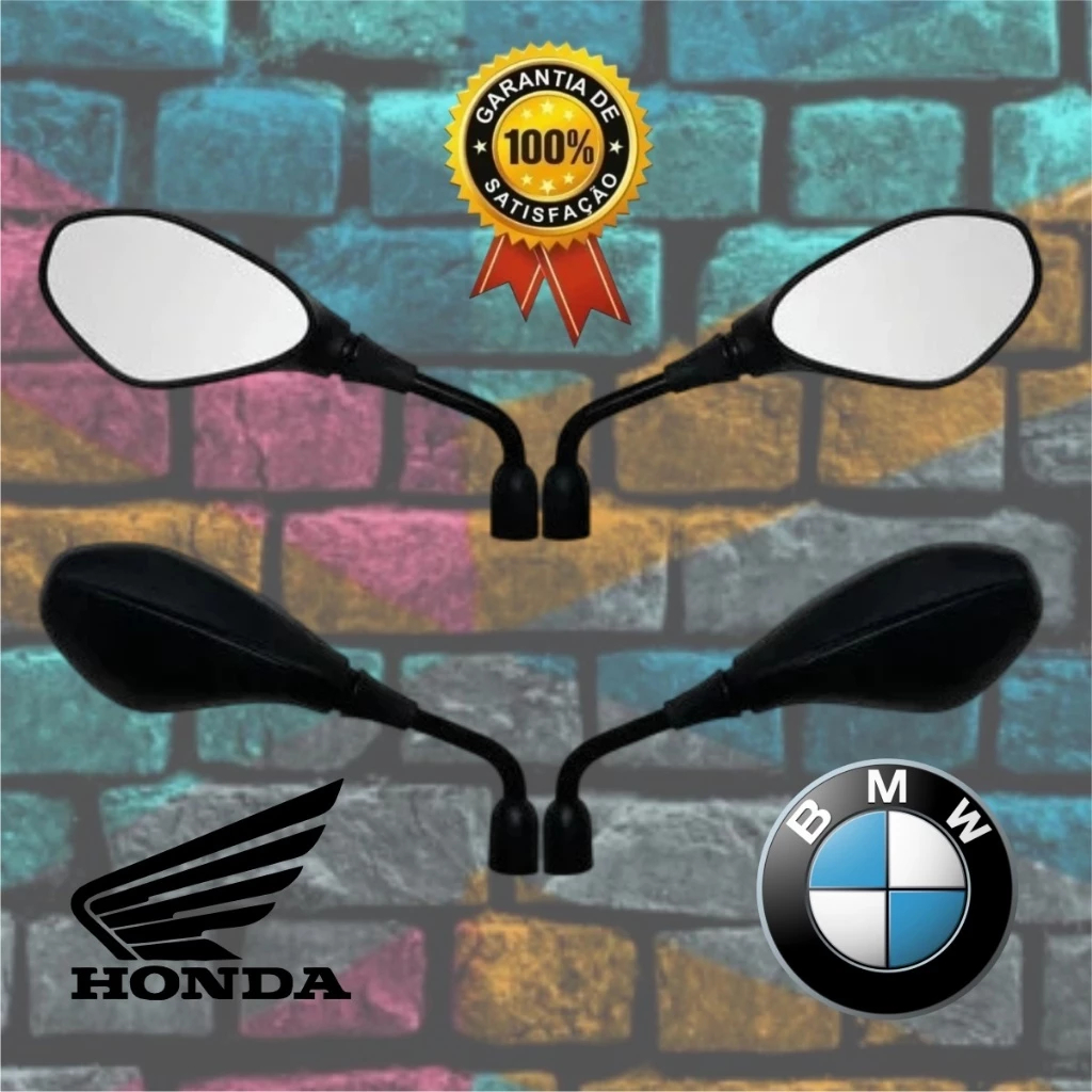 Espelho Retrovisor Par Modelo Mini Bmw F800 / Bmw Gs 650