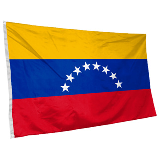 Bandeira da Venezuela 145cm x 90cm da Marca  Suarez Bandeiras - Cores Nítidas Com ilhós em Oferta na Shopee