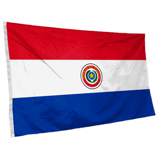 Bandeira do Paraguai 145cm x 90cm da Marca Suarez Bandeiras - Cores Nítidas com Ilhós em Oferta na Shopee