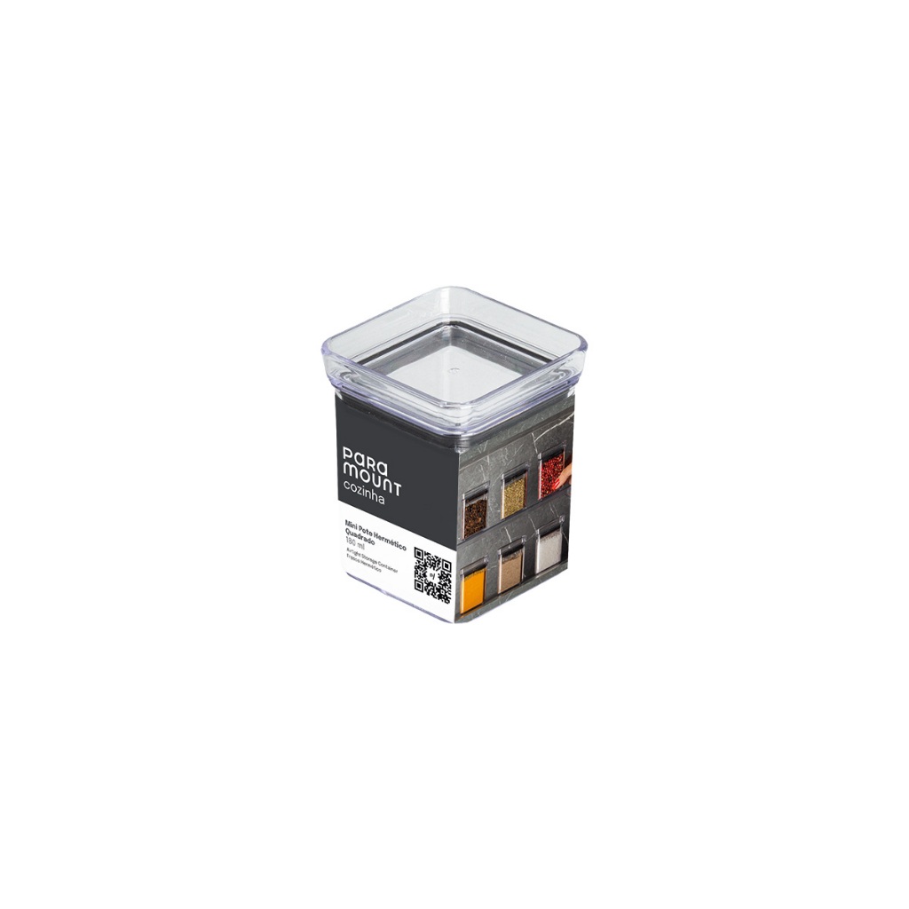 Mini Pote Hermético Lumini 180ml