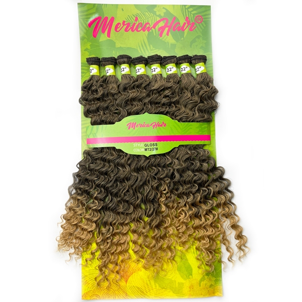 Cabelo Orgânico Cacheado - Super Star - Merica Hair - Gloss ou Grace - 300grs/1pct