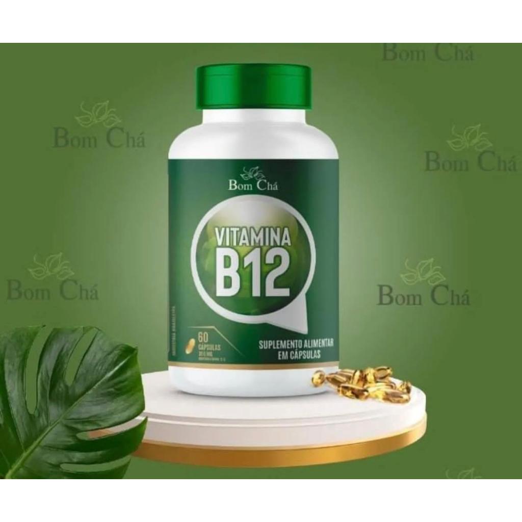 VITAMINA B12 60 CAPS-BOM CHÁ