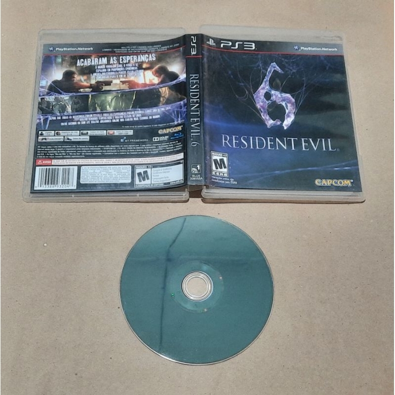 Resident Evil 6 original para playstation 3