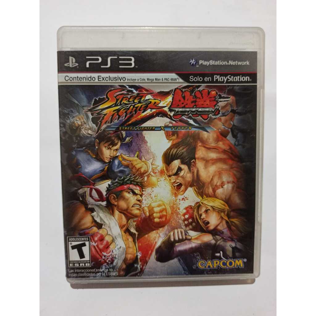 Street Fighter Vs Tekken - Mídia Física - Ps3