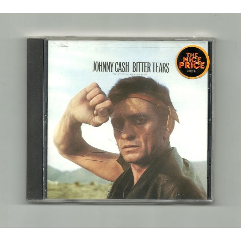 CD - Johnny Cash (Bitter tears ballads of the American Indian) - Importado USA • s/d - gênero: country rock
