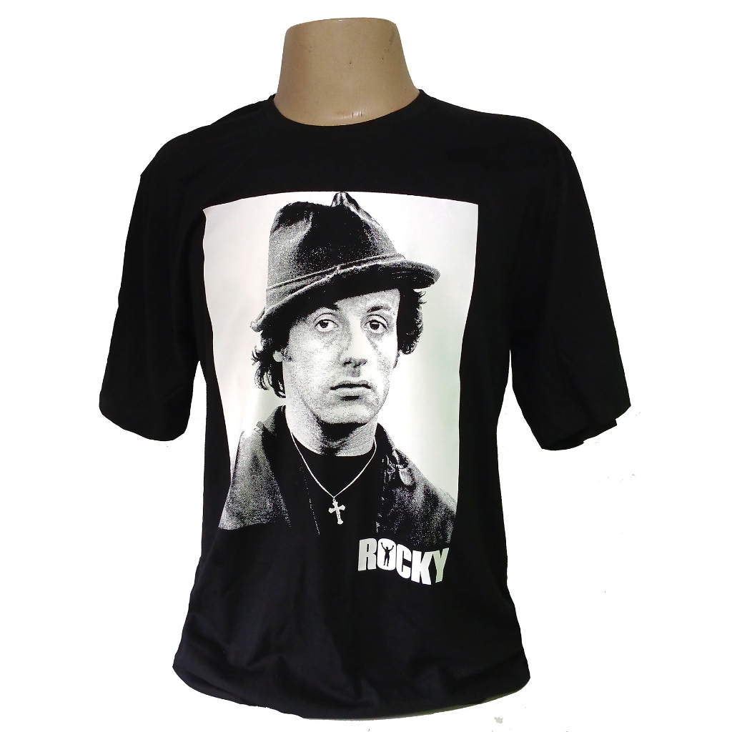 Camiseta Rocky Balboa Clássica Rambo Sylvester Stallone Exclusiva