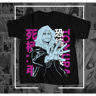 Camisa Tomura Shigaraki My Hero Academia Boku No Hero Blusa Camiseta de Anime 100% Algodão em Oferta na Shopee