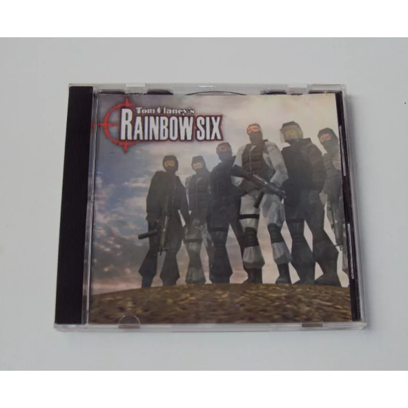 Tom Clancy's Rainbow Six Prensado - Mídia Prata para PS 1 - Funcionando - Usado