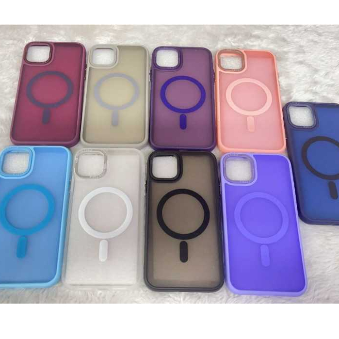 Capa Space com Magsafe Colorida para lphone 11PRO 12PRO MAX 13PRO MAX (HOC)
