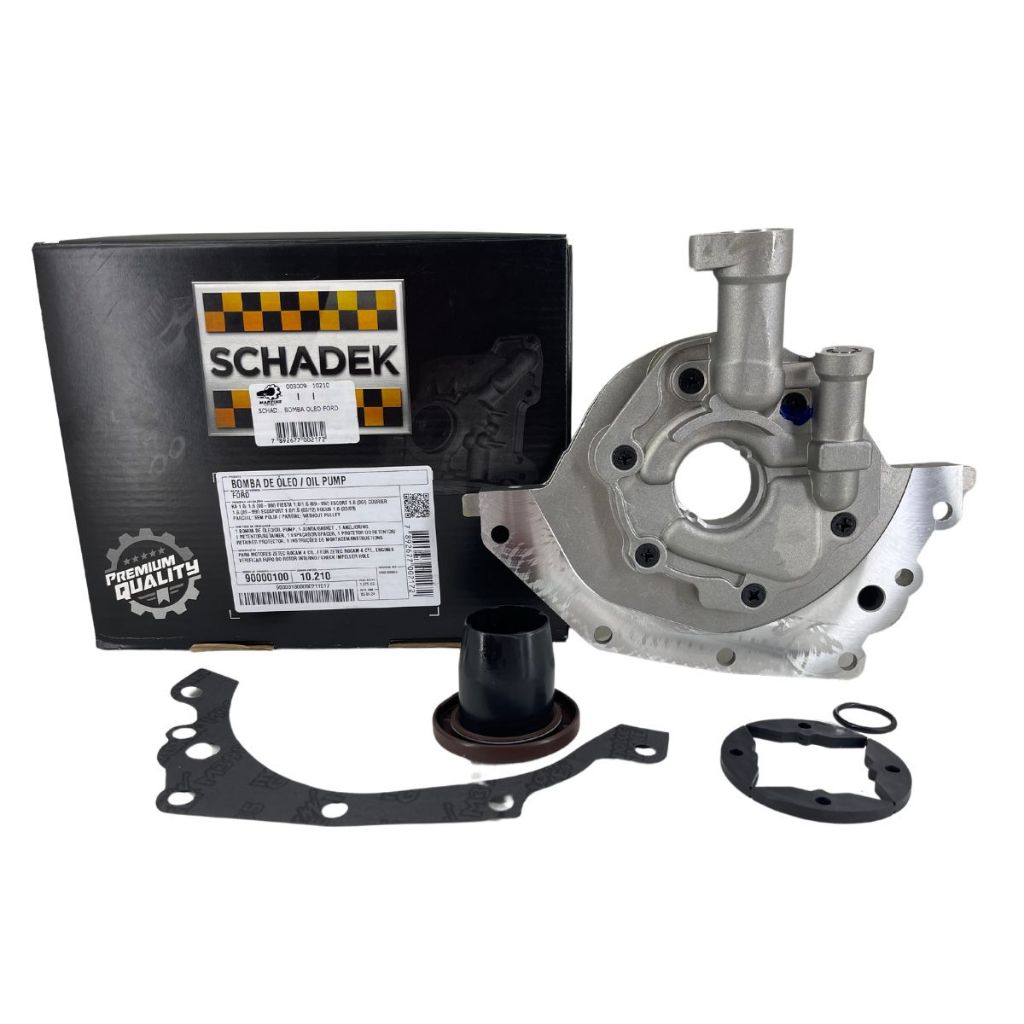 Bomba do Óleo - Ford KA / Fiesta / Ecosport / Focus / Escort / Courier - Zetec Rocam - Schadek 10210