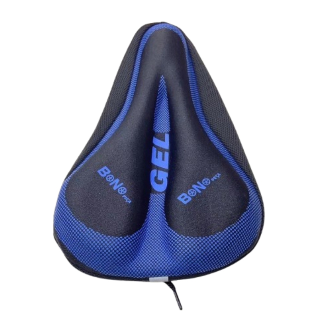 Capa de Banco para Selim em Gel Revestida- Ajustável Macia e Confortável