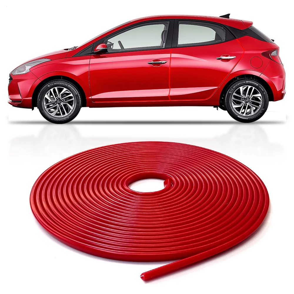 Borracha Protetora Universal 10m para Porta e Bordas de Carro