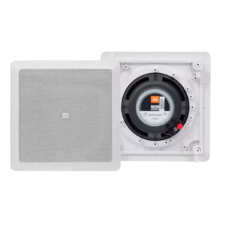 Par Caixa Arandela JBL 6FR1Q 6" 50w Quadrada Som Ambiente Embutir Gesso Teto Selenium em Oferta na Shopee