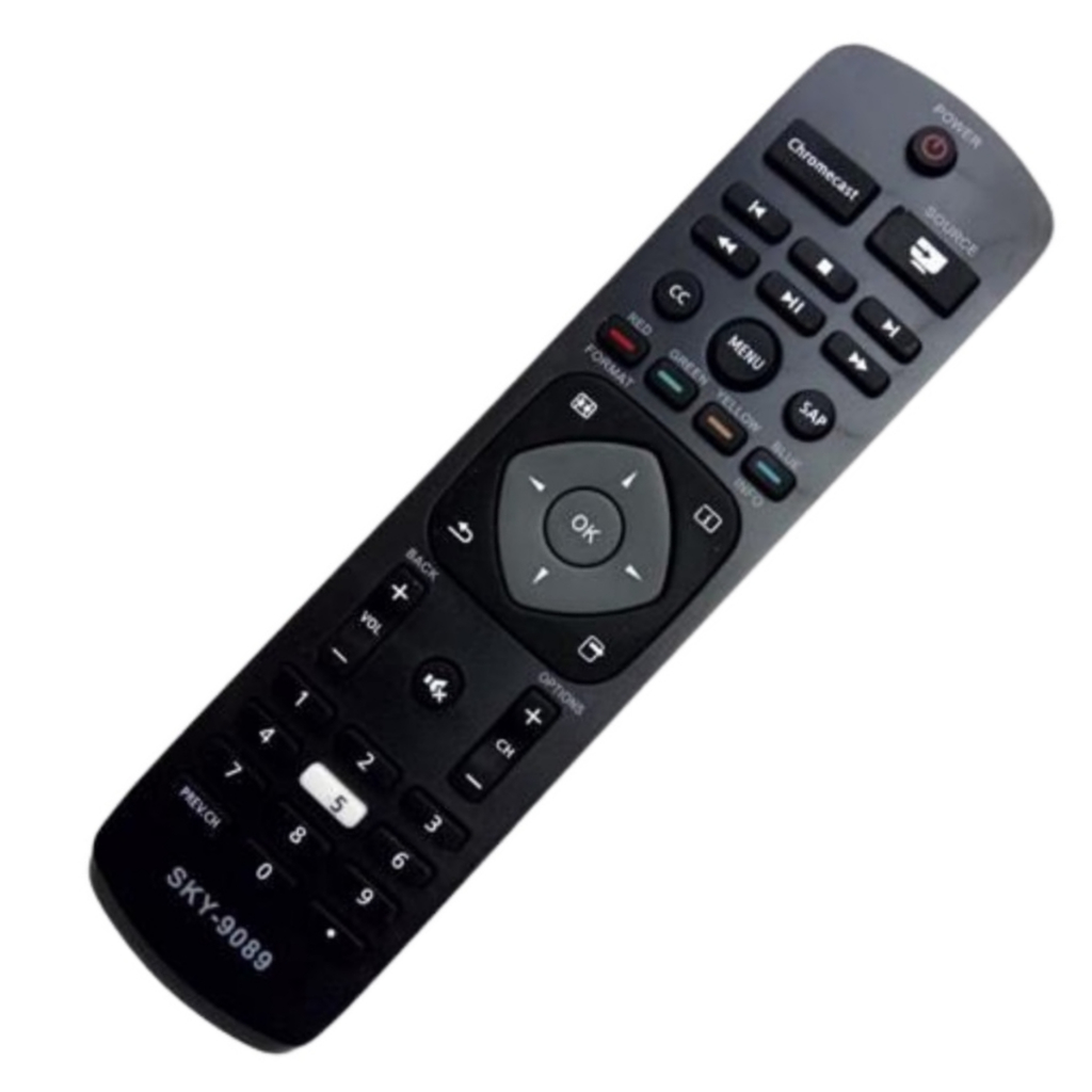 Controle Remoto Tv Philips  Chromecast Urmt42jhg008 55pfl5922 FBG-9089