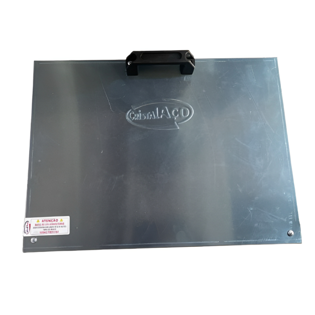 Porta de Forno Médio e Pequeno Cristal e Aço Inoxidavel Industrial Durabilidade Design Moderno