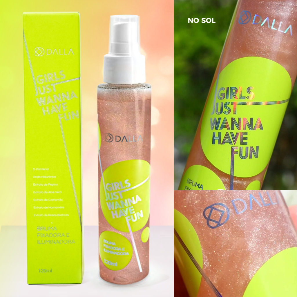 Bruma Fixadora Iluminadora Girls Just Wanna Have Fun em Oferta na Shopee