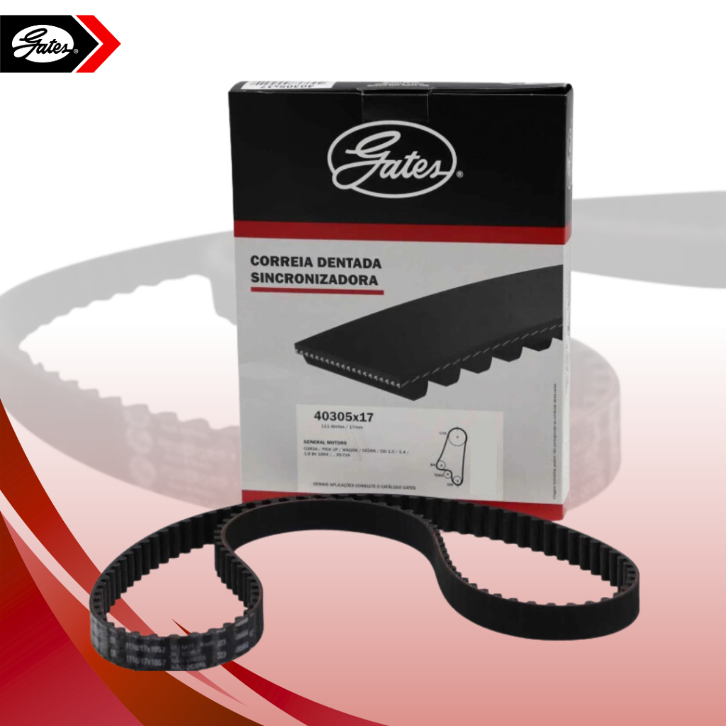 CORREIA DENTADA 40305X17U - CLASSIC/CORSA/CORSA PICK-UP/CORSA WAGON/PRISMA