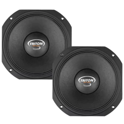 Kit Com dois Alto Falantes Triton 10 Polegadas 400w Rms 10xrl800 8 Ohms Médio Grave XLR800