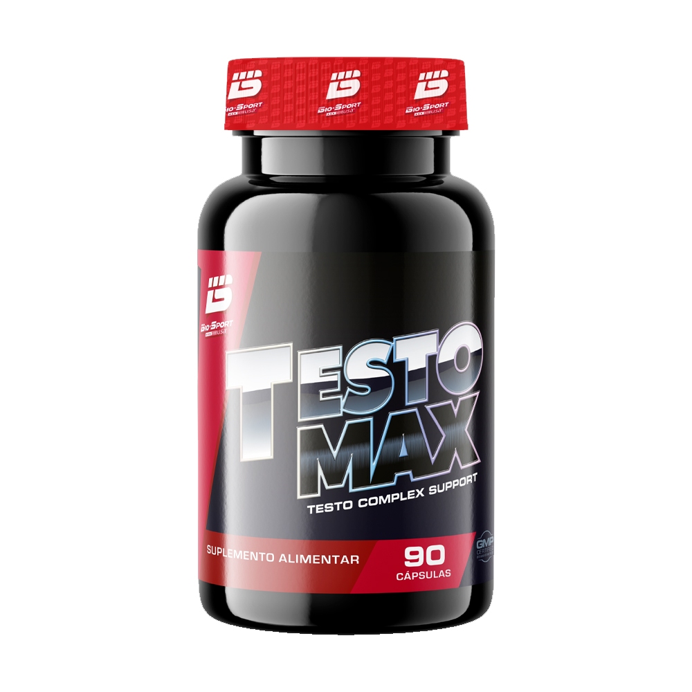Pré-Hormonal Testo Max 90 Tabs - Bio Sports USA em Oferta na Shopee