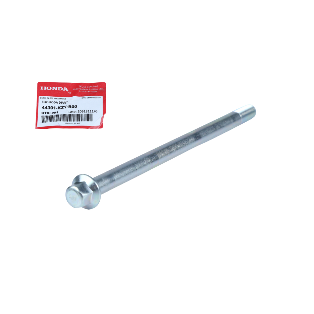 Eixo Roda Dianteira Cg Titan Fan 125 1995 a 2013 Pcx150 2014 A 2018 Original Honda
