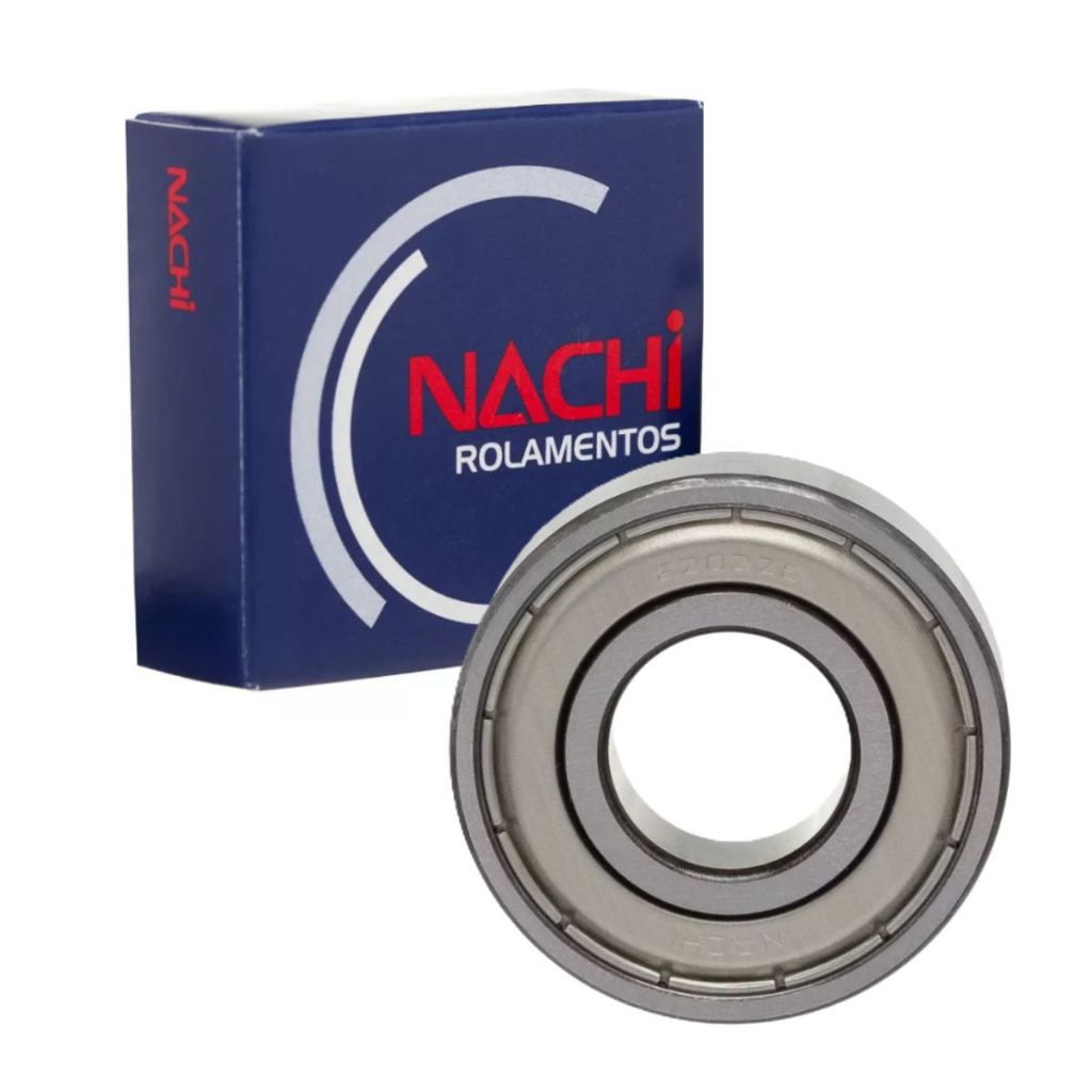 Rolamento Blindado Roda Traseira Biz 100 / Pop 110i / Cg 125 Titan Nachi em Oferta na Shopee