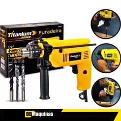 Furadeira de Impacto 3/8 220V Force - Titanium