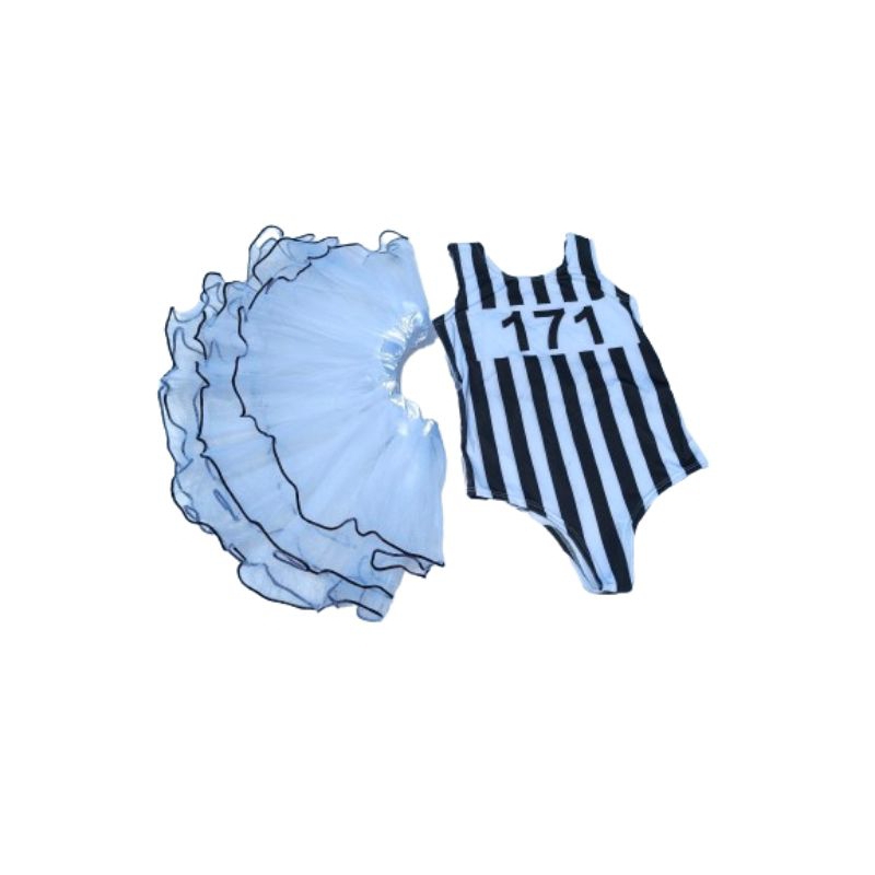 fantasia adulto presidiária 171 bandida carnaval aniversário festa a fantasia Body bore colan saia tule com barrinha. em Oferta na Shopee