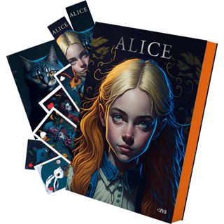 Alice No País das Maravilhas & Através do Espelho - Edição de Luxo Capa Dura Brindes Personalizados em Oferta na Shopee