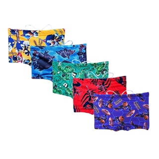 sunga infantil herois personagens HULK HOMEM ARANHA CAPITÃO AMERICA BATMAM SONIC sublimada estampas variadas em Oferta na Shopee