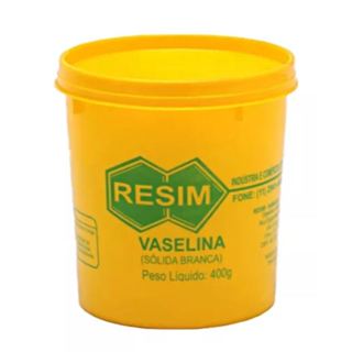 Vaselina Sólida Industrial Resim Branca 440g/BORRACHEIRO em Oferta na Shopee