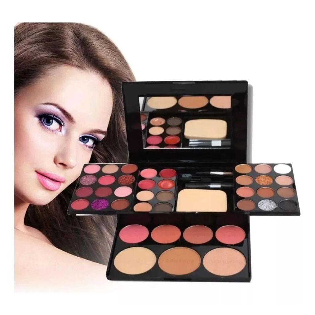Estojo De Maquiagem Completo Sarah's Beauty Joy Produtos de Beleza em Oferta na Shopee