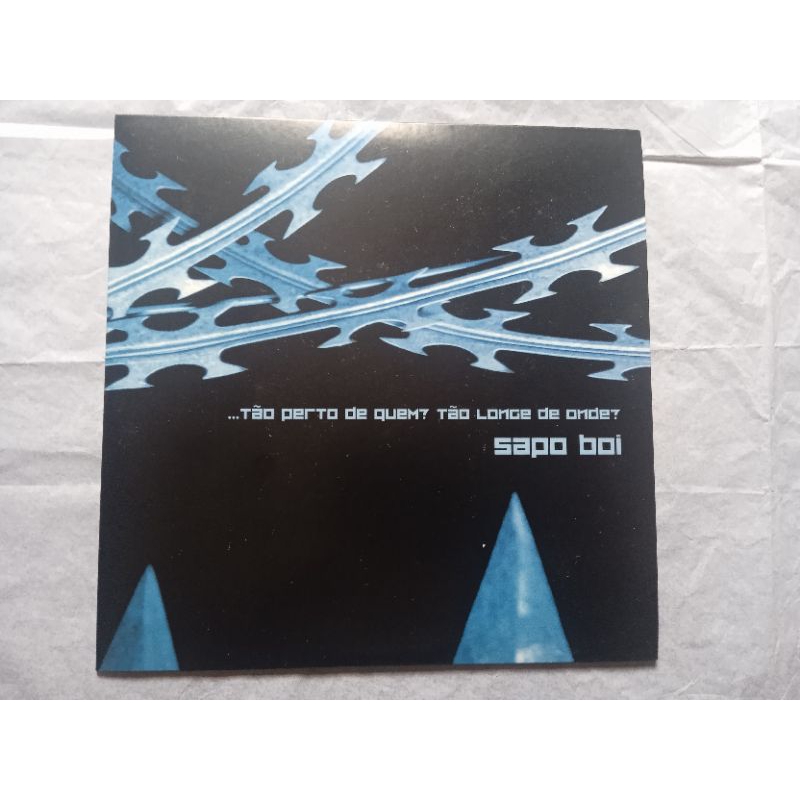 EP compacto vinil sapo boi tão perto de quem?... com adesivos vinil transparente perfeito estado vinil e capa