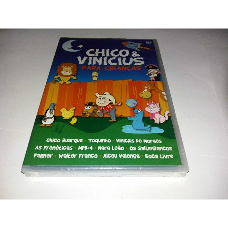 Dvd - Chico Buarque & Vinicius - Para Criancas - 2013 - Lacrado