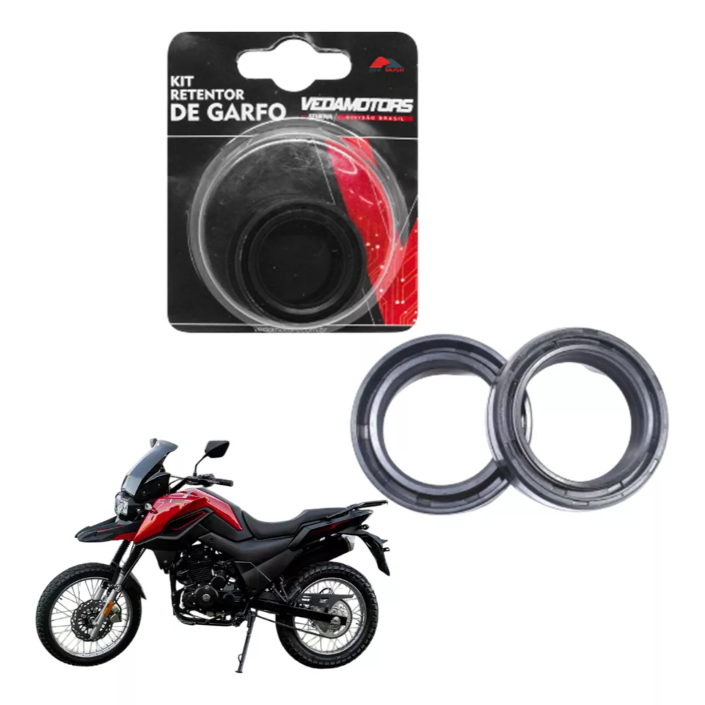 Retentor Bengala Shineray Shi175 Carburada Vedamotors Par