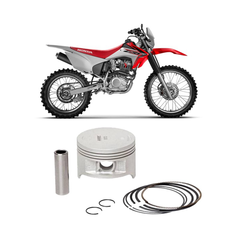 KIT PISTON COM ANEIS 0.25 CRF-230 WGK 001678