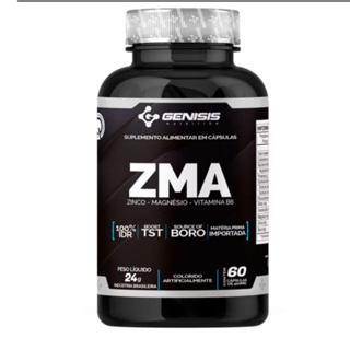 ZMA + Zinco Magnésio Boro Vitamina B6 60 Cápsulas Suplemento Fitness Imunidade em Oferta na Shopee