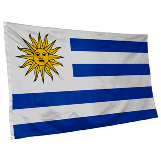 Bandeira do Uruguai 145cm x 90cm da Marca Suarez Bandeiras - Cores Nítidas Com ilhós em Oferta na Shopee