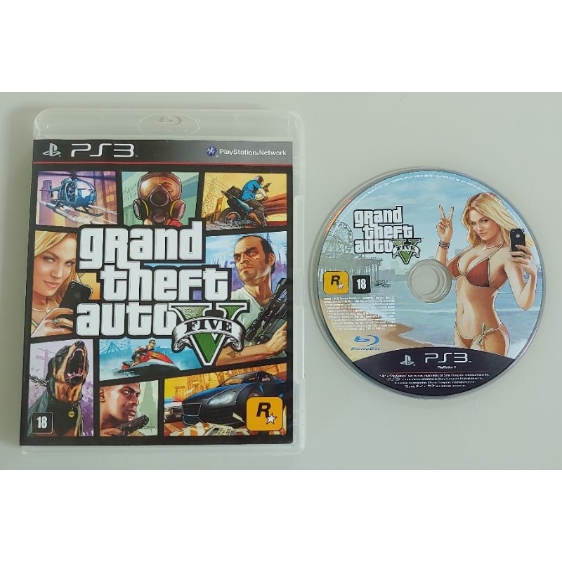 Gta V Ps3 Original Gta 5 Americano Original Play 3