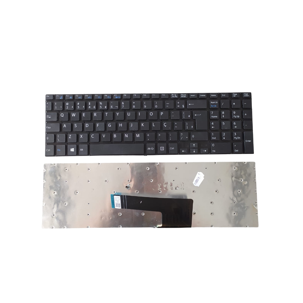 Teclado Para Notebook Compatível Com Sony Svf152c29x Preto