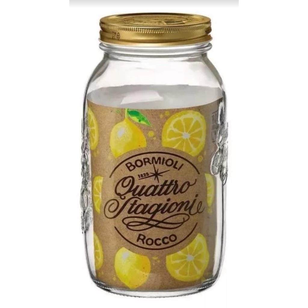 Pote De Vidro Quattro Stagioni Bormioli Rocco 1,5l