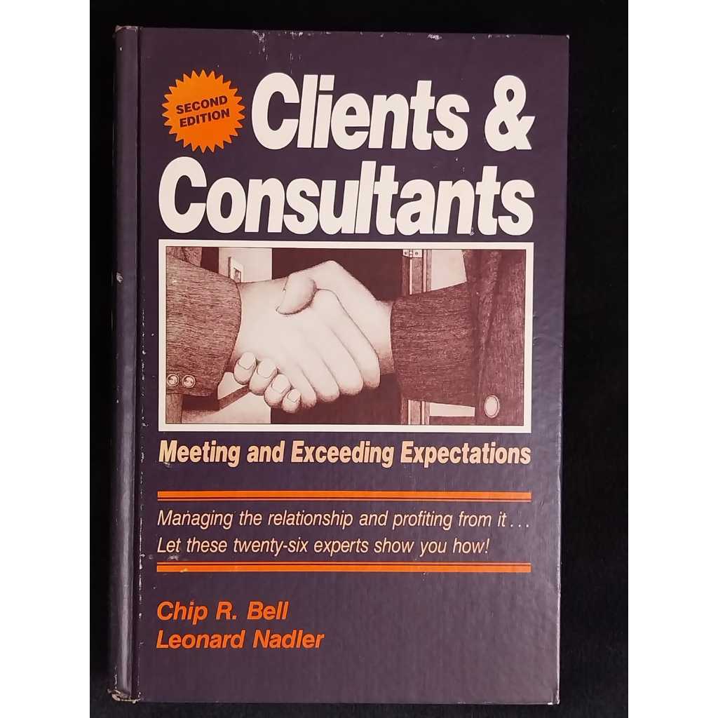 Livro Clients & Consultants - Livros em inglês negócios Sebo de Livros usados Livros Antigos 1984