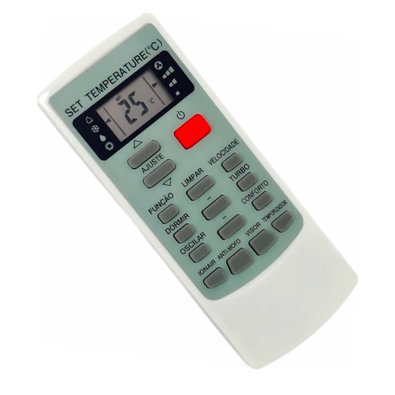 Controle Remoto Para Ar Condicionado Elgin Mitsuo Eco Fbg 90 SKY-9066