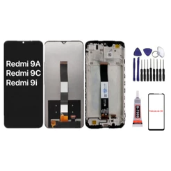 Display Tela Frontal Touch Lcd Completo Compatível Xiaomi Redmi 9a/9c/9i M2006c3LG Original A Pronta Entrega