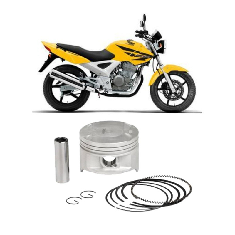 KIT PISTON COM ANEIS 0.50 CBX-250/TORNADO WGK 005414