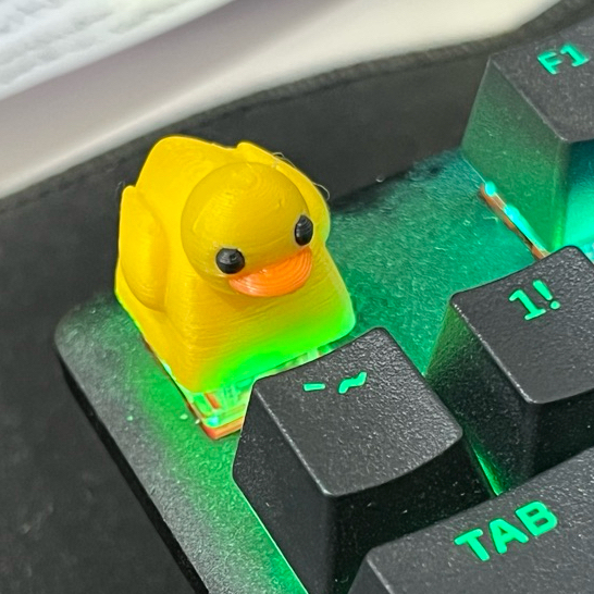 Keycap Tecla para Teclado Mecânico Gamer Pato Patinho Pikachu Pokemon Fantasma Gatinho Mini game Keycap Tecla para Teclado Mecânico Gamer Pato Patinho Pikachu Pokemon Fantasma Gatinho Mini game
