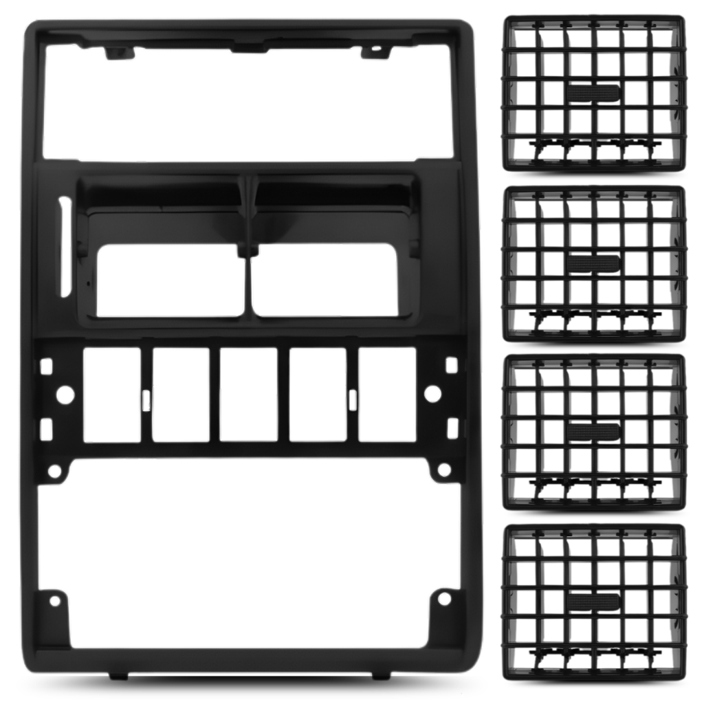 Moldura Central Rádio Painel Grade Tela Difusor Saída Ar Gol Saveiro Parati Bola G2 95 96 97 98 99 em Oferta na Shopee