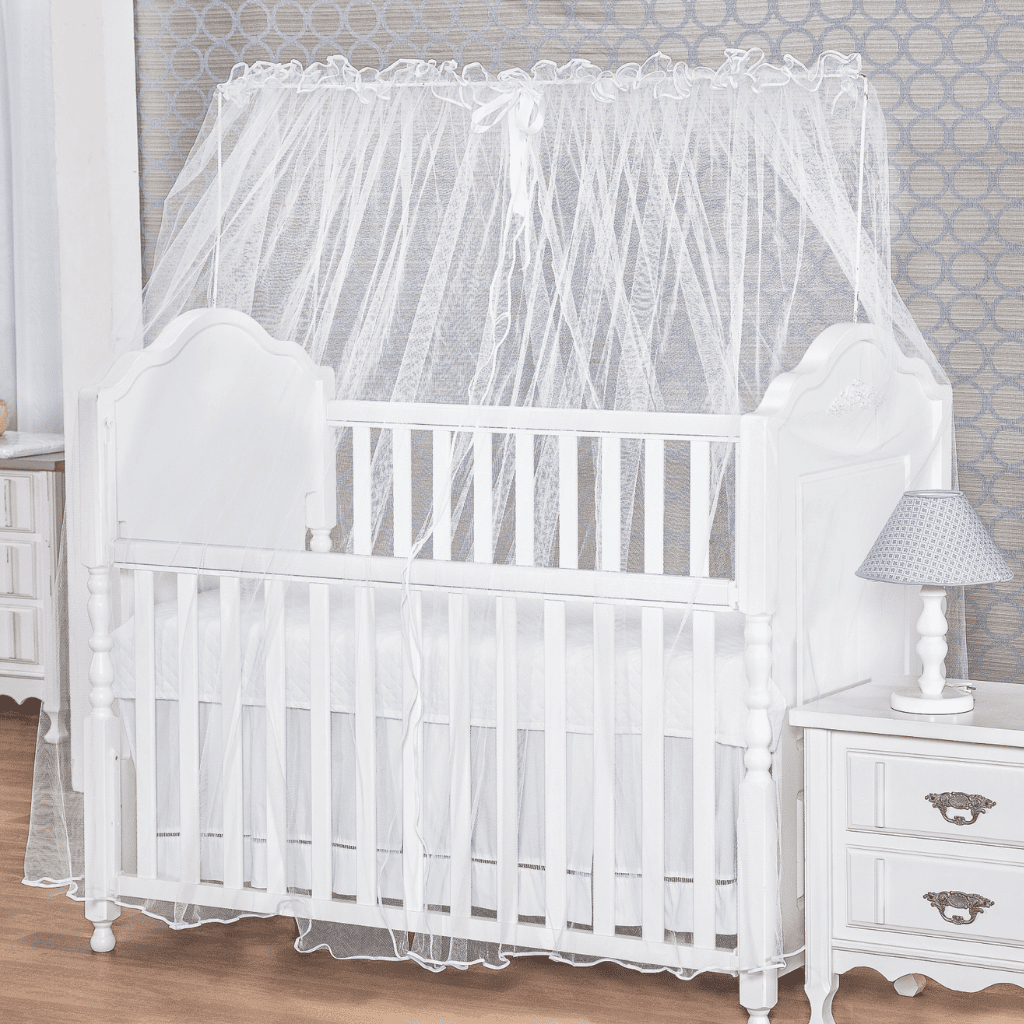 Brubrelel Baby Mosquiteiro Avulso para Berço padrão Americano e Nacional