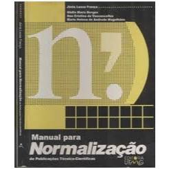 Manual para normalização de publicações técnico-científicas, de Junia Lessa França